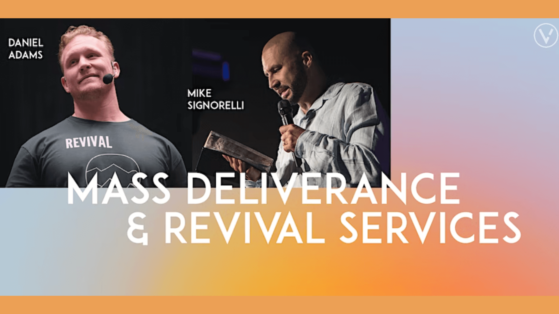 Mass deliverance and revival services